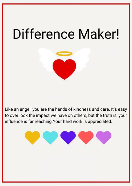 Caregiver Appreciation Card