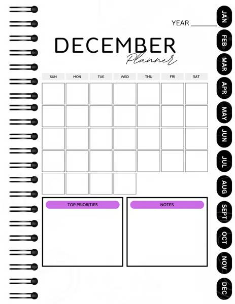 Monthly Planner