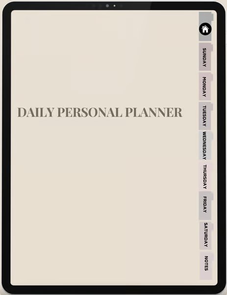 Daily personal Planner