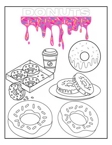 Sweet Tooth Coloring Book