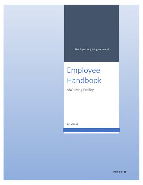 Employee Handbook
