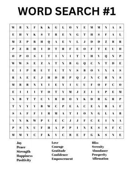 Word Search Book